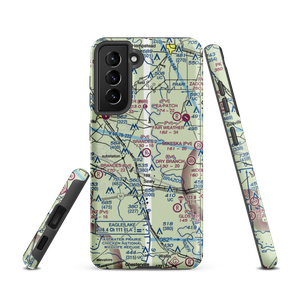 Brandes Air Field 2 (90TS) VFR Sectional Samsung Phone Case