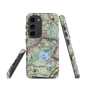 Brandy Pond Seaplane Base (5ME) VFR Sectional Samsung Phone Case