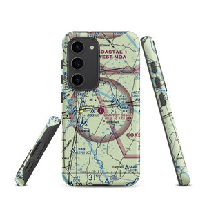 Brantley County Airport (4J1) VFR Sectional Samsung Phone Case