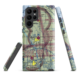 Brawley Municipal Airport (BWC) VFR Sectional Samsung Phone Case