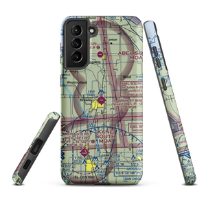 Brawley Municipal Airport (BWC) VFR Sectional Samsung Phone Case