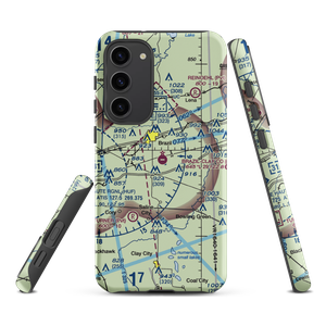 Brazil Clay County Airport (0I2) VFR Sectional Samsung Phone Case