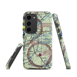 Breezy Knoll Airport (VA13) VFR Sectional Samsung Phone Case