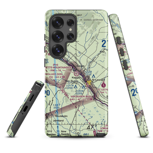 Bresett'S Mountainside Airport (17ME) VFR Sectional Samsung Phone Case