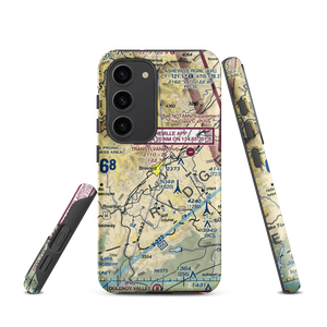 Brevard Airport (NC16) VFR Sectional Samsung Phone Case