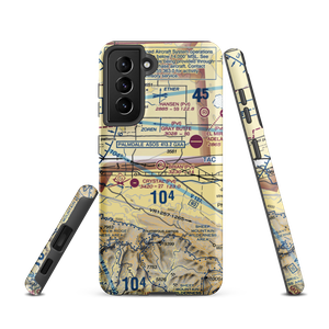 Brian Ranch Airport (CL13) VFR Sectional Samsung Phone Case