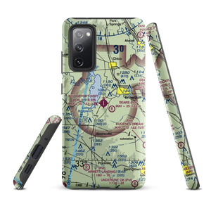 Bridgeport Municipal Airport (XBP) VFR Sectional Samsung Phone Case