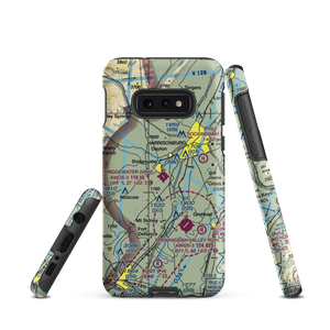 Bridgewater Air Park (VBW) VFR Sectional Samsung Phone Case