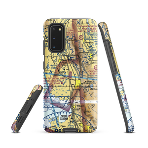 Brigham City Regional Airport (BMC) VFR Sectional Samsung Phone Case