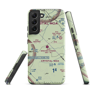 Briscoes Catarina Ranch Airport (1TE1) VFR Sectional Samsung Phone Case