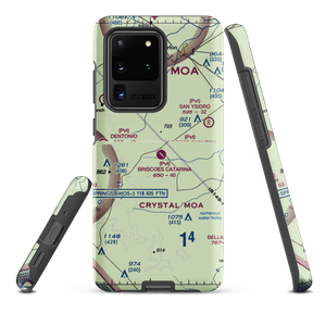 Briscoes Catarina Ranch Airport (1TE1) VFR Sectional Samsung Phone Case