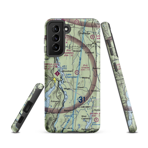 Brisson Airport (37VT) VFR Sectional Samsung Phone Case