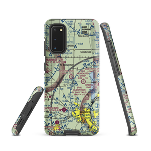 Bristol Airstrip (2OA1) VFR Sectional Samsung Phone Case