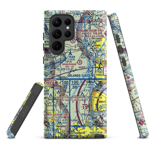 Britt Brown & Porter Ranch Airport (6FD6) VFR Sectional Samsung Phone Case