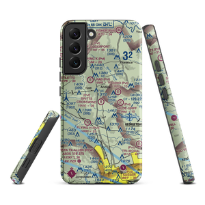Britts Crosswind Airport (91TE) VFR Sectional Samsung Phone Case