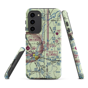 Brock Airpark (83GA) VFR Sectional Samsung Phone Case