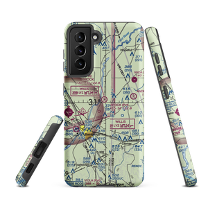 Brock Airpark (83GA) VFR Sectional Samsung Phone Case