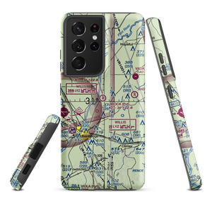 Brock Airpark (83GA) VFR Sectional Samsung Phone Case