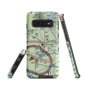 Broken Bow Airport (90F) VFR Sectional Samsung Phone Case