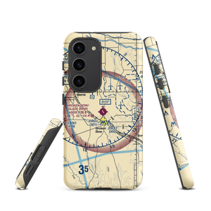 Broken Bow Municipal Airport (BBW) VFR Sectional Samsung Phone Case