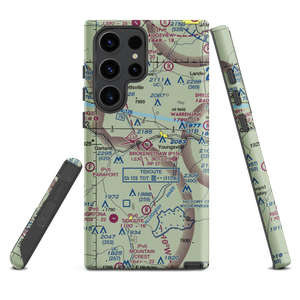 Brokenstraw Airport (P15) VFR Sectional Samsung Phone Case