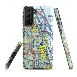 Broocke Air Patch Airport (FL95) VFR Sectional Samsung Phone Case