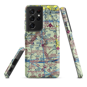 Brook Bridge Aerodrome (8GA9) VFR Sectional Samsung Phone Case