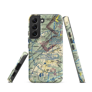 Brook Hill Farm Airport (VA00) VFR Sectional Samsung Phone Case