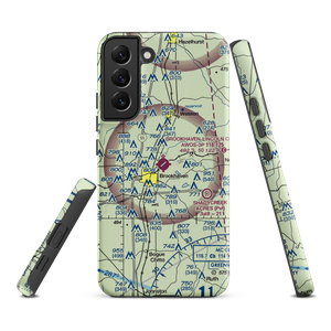 Brookhaven-Lincoln County Airport (1R7) VFR Sectional Samsung Phone Case