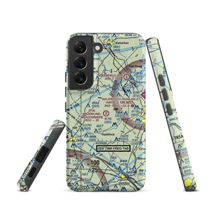 Brookline - Meadowmere Airport (9GA6) VFR Sectional Samsung Phone Case