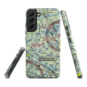 Brookline - Meadowmere Airport (9GA6) VFR Sectional Samsung Phone Case