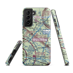 Brooklyn Airport (0VI1) VFR Sectional Samsung Phone Case