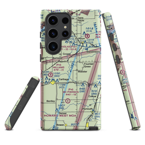 Brooks Ranch Airport (IL46) VFR Sectional Samsung Phone Case