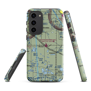 Brooten Municipal Airport (6D1) VFR Sectional Samsung Phone Case