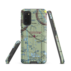 Brooten Municipal Airport (6D1) VFR Sectional Samsung Phone Case