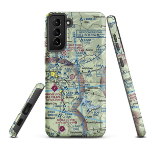 Brothers Aviation Airport (9OI8) VFR Sectional Samsung Phone Case