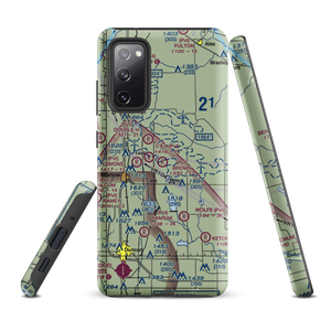 Brown Airstrip (OK81) VFR Sectional Samsung Phone Case