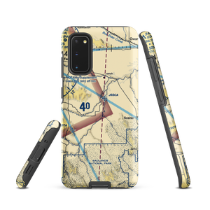 Brown Field (3SD3) VFR Sectional Samsung Phone Case