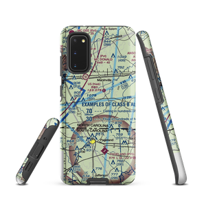 Brown Field (46NC) VFR Sectional Samsung Phone Case