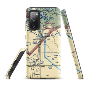 Brown Field (96TX) VFR Sectional Samsung Phone Case