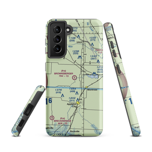 Brownsberger Airport (MO75) VFR Sectional Samsung Phone Case