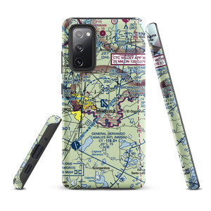 Brownsville South Padre Island International Airport (BRO) VFR Sectional Samsung Phone Case