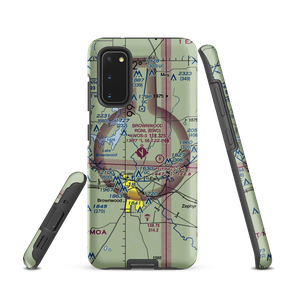 Brownwood Regional Airport (BWD) VFR Sectional Samsung Phone Case