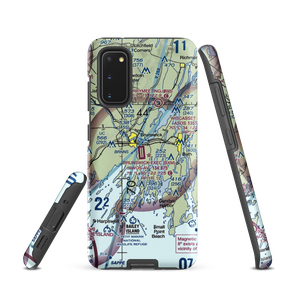 Brunswick Executive Airport (BXM) VFR Sectional Samsung Phone Case