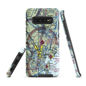 Brunswick Golden Isles Airport (BQK) VFR Sectional Samsung Phone Case