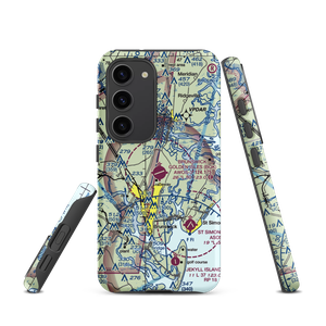 Brunswick Golden Isles Airport (BQK) VFR Sectional Samsung Phone Case