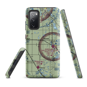 Brutlag Farms Airport (92MN) VFR Sectional Samsung Phone Case