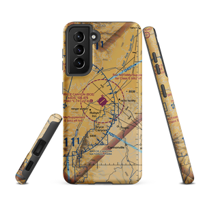 Bryce Canyon Airport (BCE) VFR Sectional Samsung Phone Case