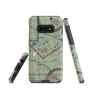 Bryn Airport (ND09) VFR Sectional Samsung Phone Case