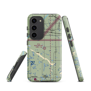 Buchmiller Airport (7ND5) VFR Sectional Samsung Phone Case